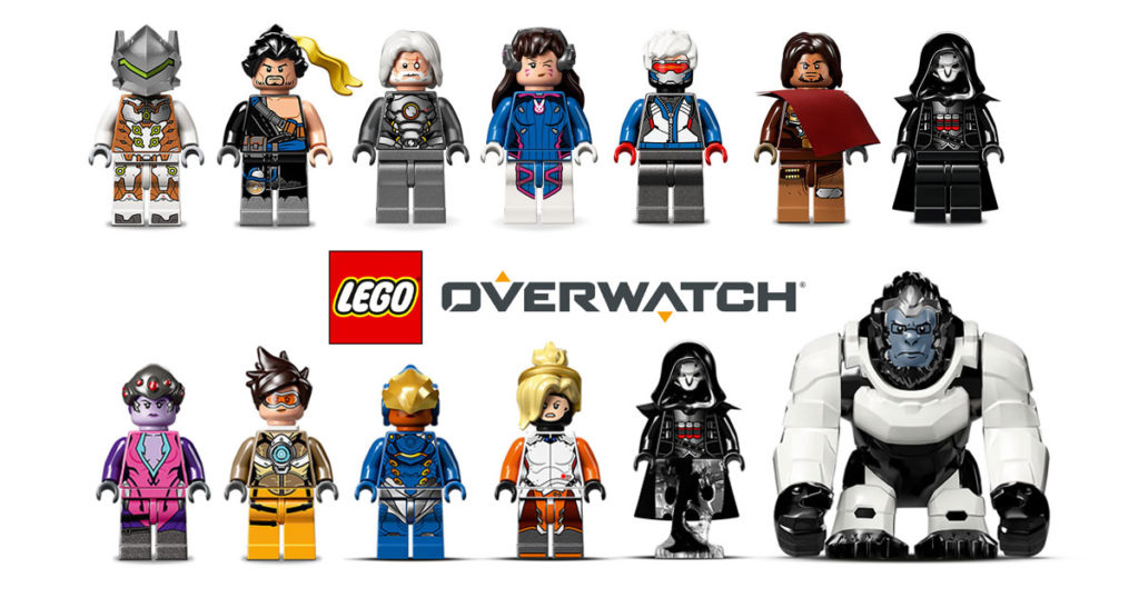 Brickfinder - Complete LEGO Overwatch Sets Revealed At Blizzcon 2018!