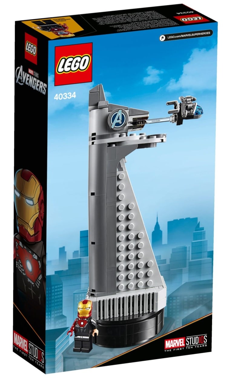 Brickfinder LEGO Avengers Tower (40334) Official Images!