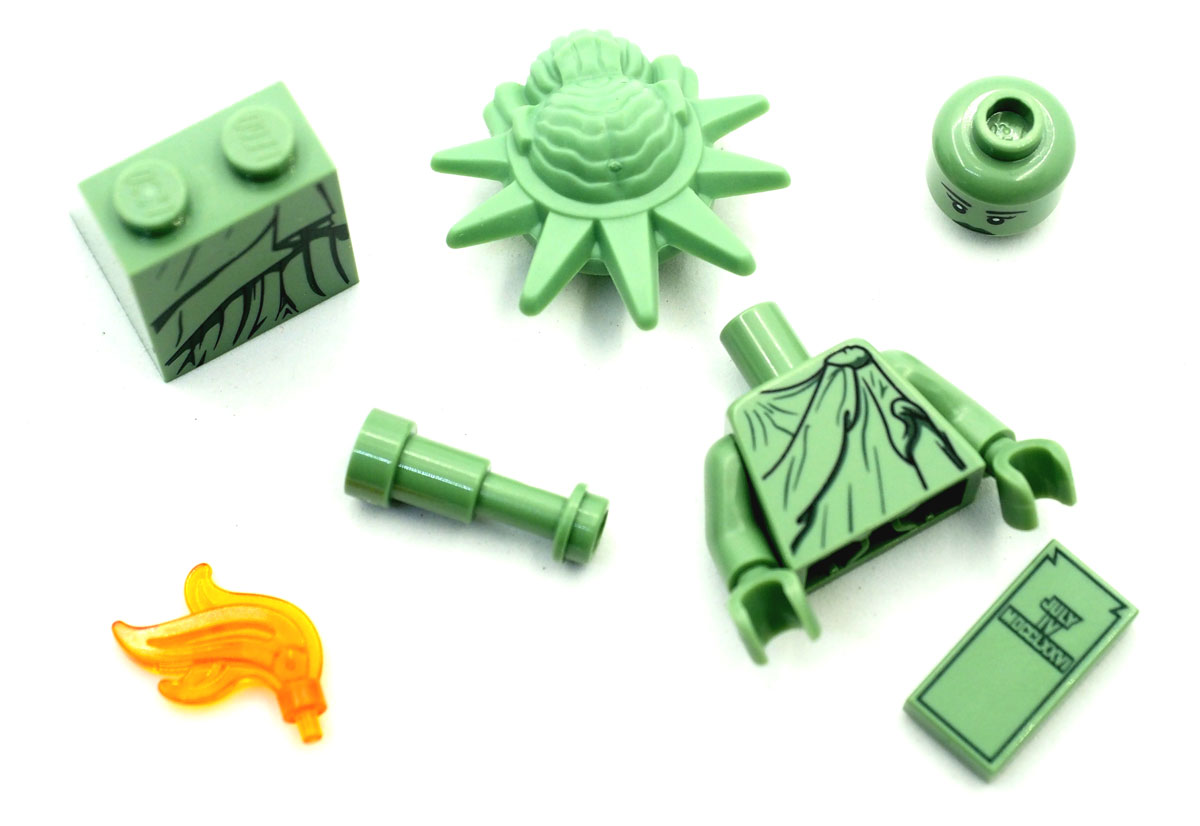 Brickfinder Review LEGO Statue of Liberty Minifigure (6296008)