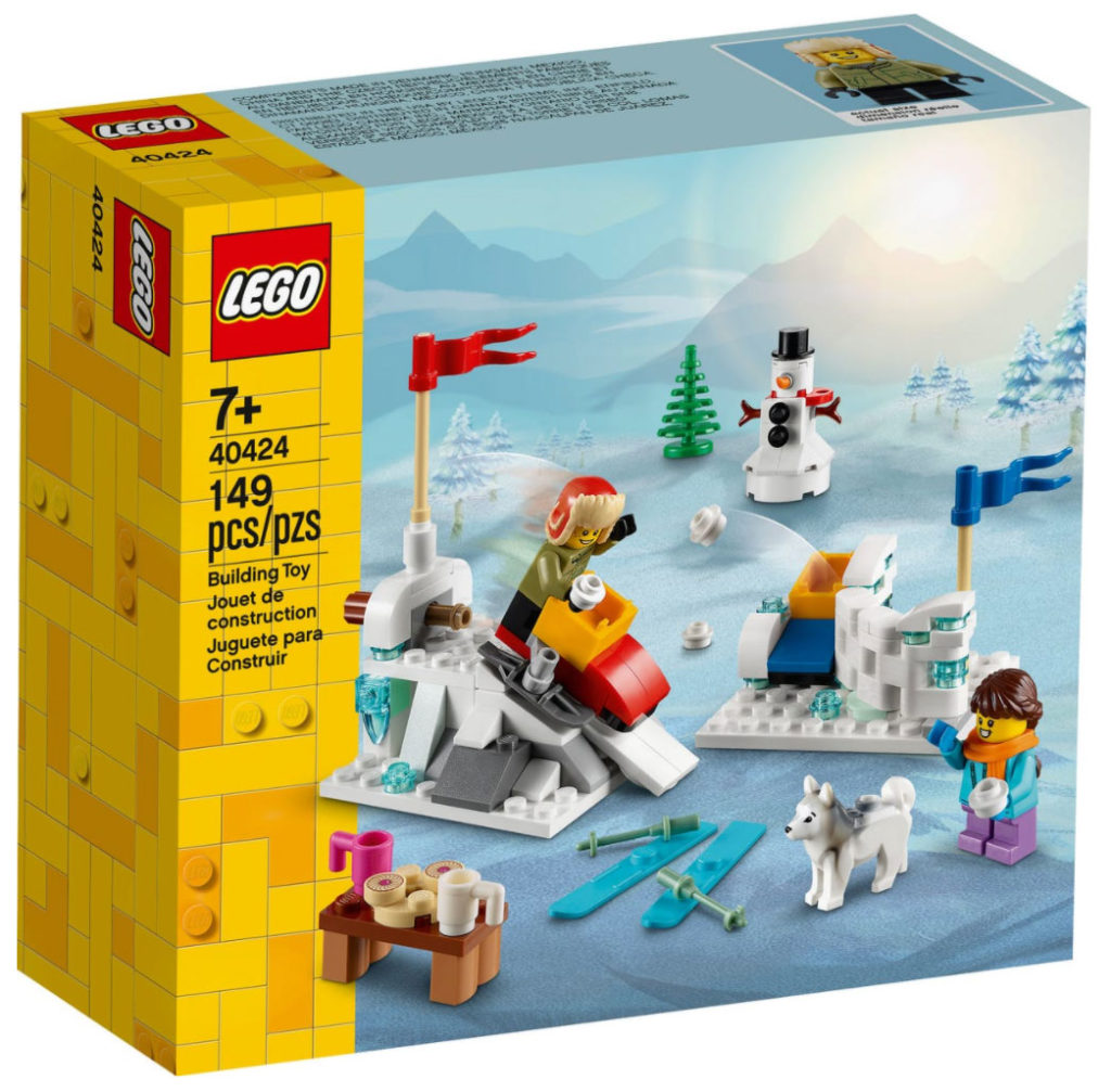 Brickfinder LEGO Winter Snowball Fight (40424) Official Images!