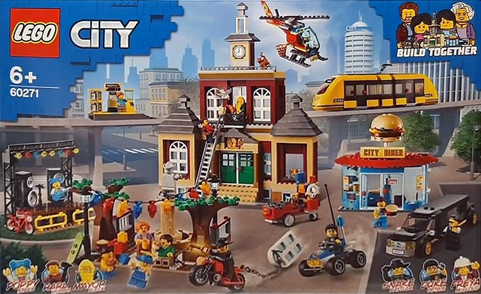Brickfinder - LEGO City Main Square (60271) Found In The Wild!
