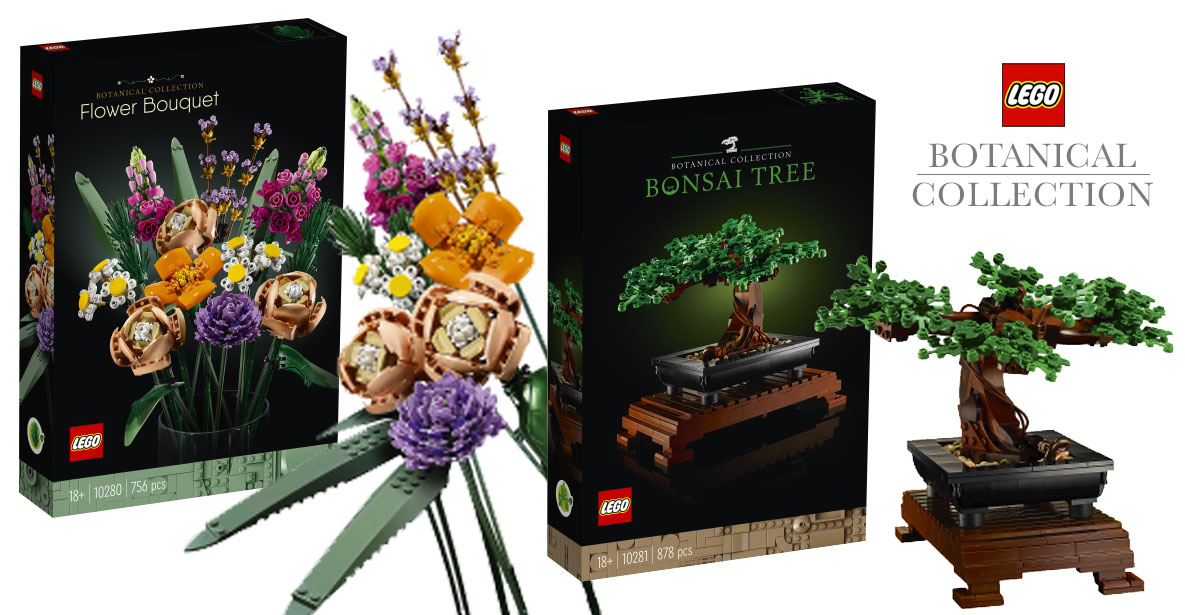 Botanical Collection Lego | tyello.com