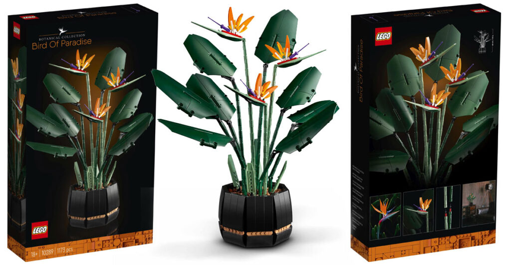 Brickfinder LEGO Botanical Collection Bird of Paradise (10289) First