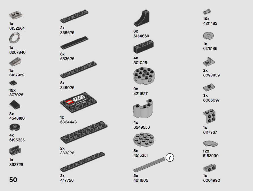 Brickfinder LEGO Star Wars Luke Skywalker’s Lightsaber 40483 Instructions
