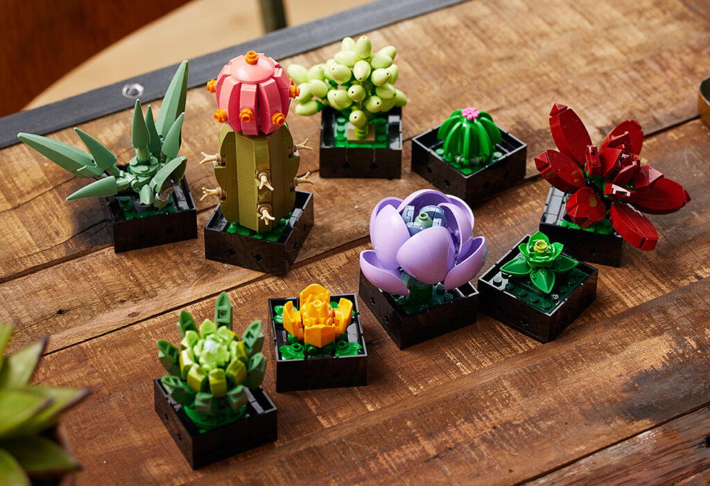 Brickfinder LEGO Botanical Collection Succulents 10309 Official