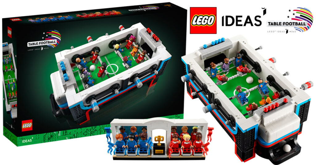 Brickfinder - LEGO Ideas Table Football 21337 Set Official Announcement!